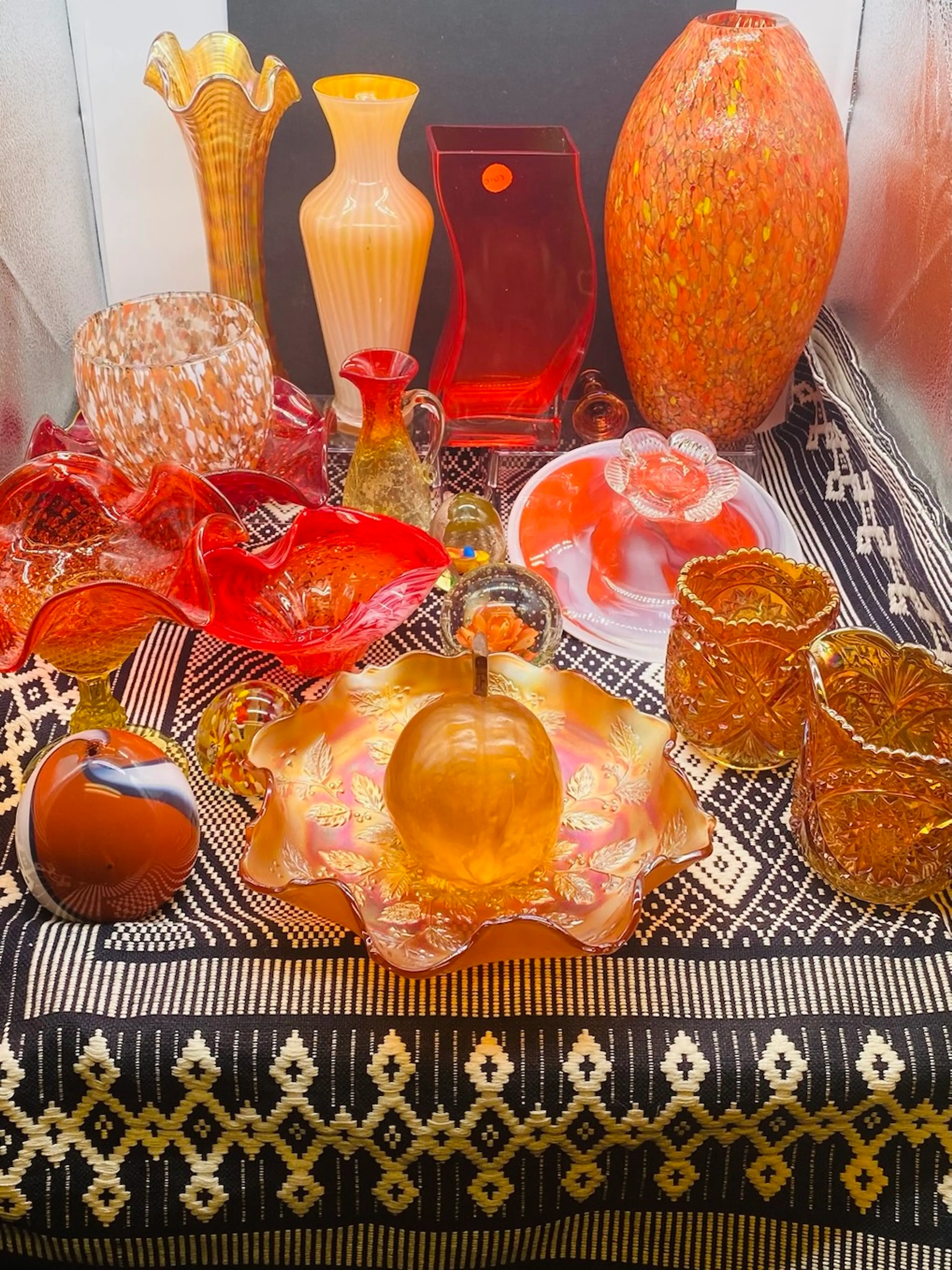 Orange Pop Up With Claudine