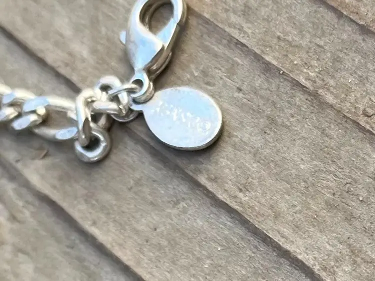 Vintage Sterling Silver Mickey Mouse Disney Childs Bracelet