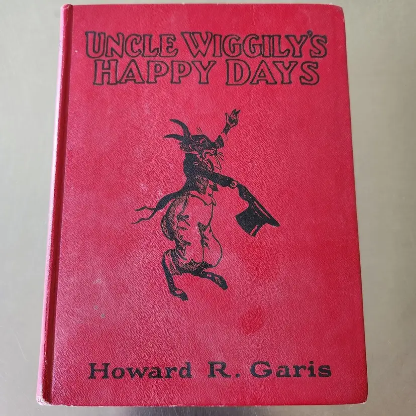 Vintage Uncle Wiggily's Happy Days by Howard R. Garis 1947 Hardcover Book