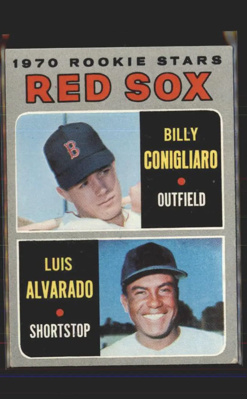 Red Sox Rookie Stars (Billy Conigliaro / Luis Alvarado 1970 Topps #317 - () - Boston Red Sox