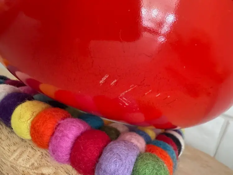 Pyrex 2 Qt Primary Colors Red Casserole without Lid (024)