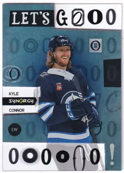 2023-24 Synergy Let's Goooo #LG5 Kyle Connor Winnipeg Jets Hockey Card
