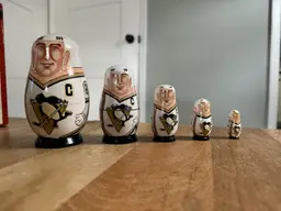 Mario Lemieux - Pittsburgh Penguins- Nesting Doll