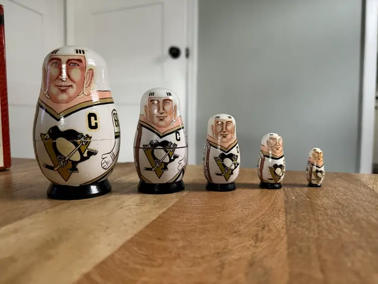 Mario Lemieux - Pittsburgh Penguins- Nesting Doll