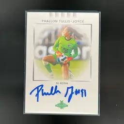 Phallon Tullis Joyce 2022 NWSL Parkside Paramount Autograph Soccer Card