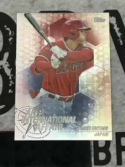 2018 Topps Chrome International Affair Shohei Ohtani