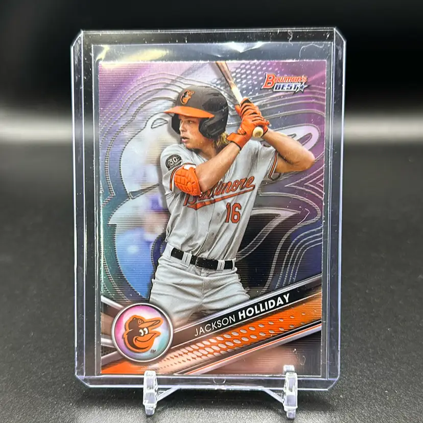 Jackson Holliday 2022 Bowman’s Best Baltimore Orioles