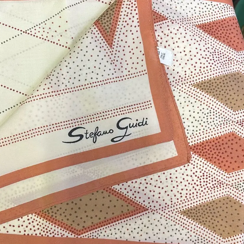 Vintage Made In Italy Scarf As Shown