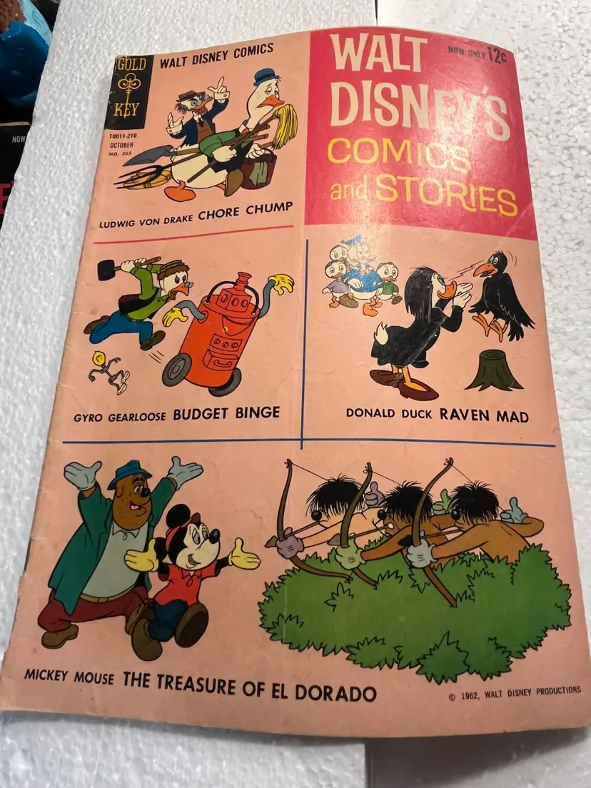 Walt Disney Comics And Stories From The 1960s