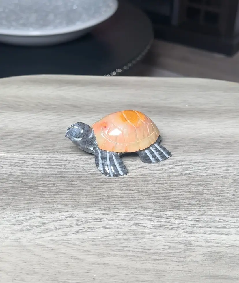 Marble 3.5” Sea Turtle Paper Weight/Figurine