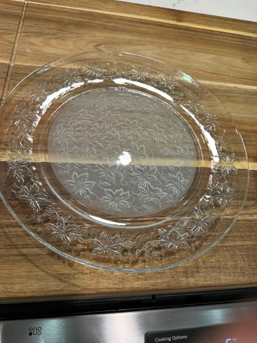 Princess House Fantasia Pattern Torte Plate