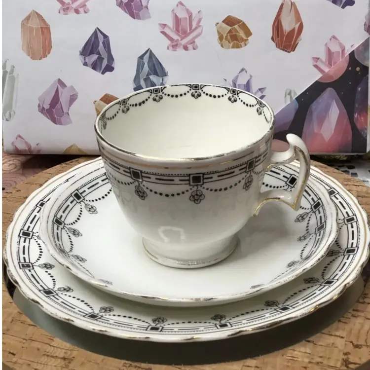 3 Piece Vintage Tucson Bone China Tea Cup 🫖