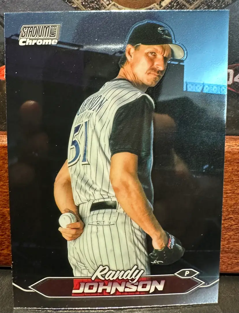 Randy Johnson 2024 Stadium Club Chrome 8 Arizona Diamondbacks