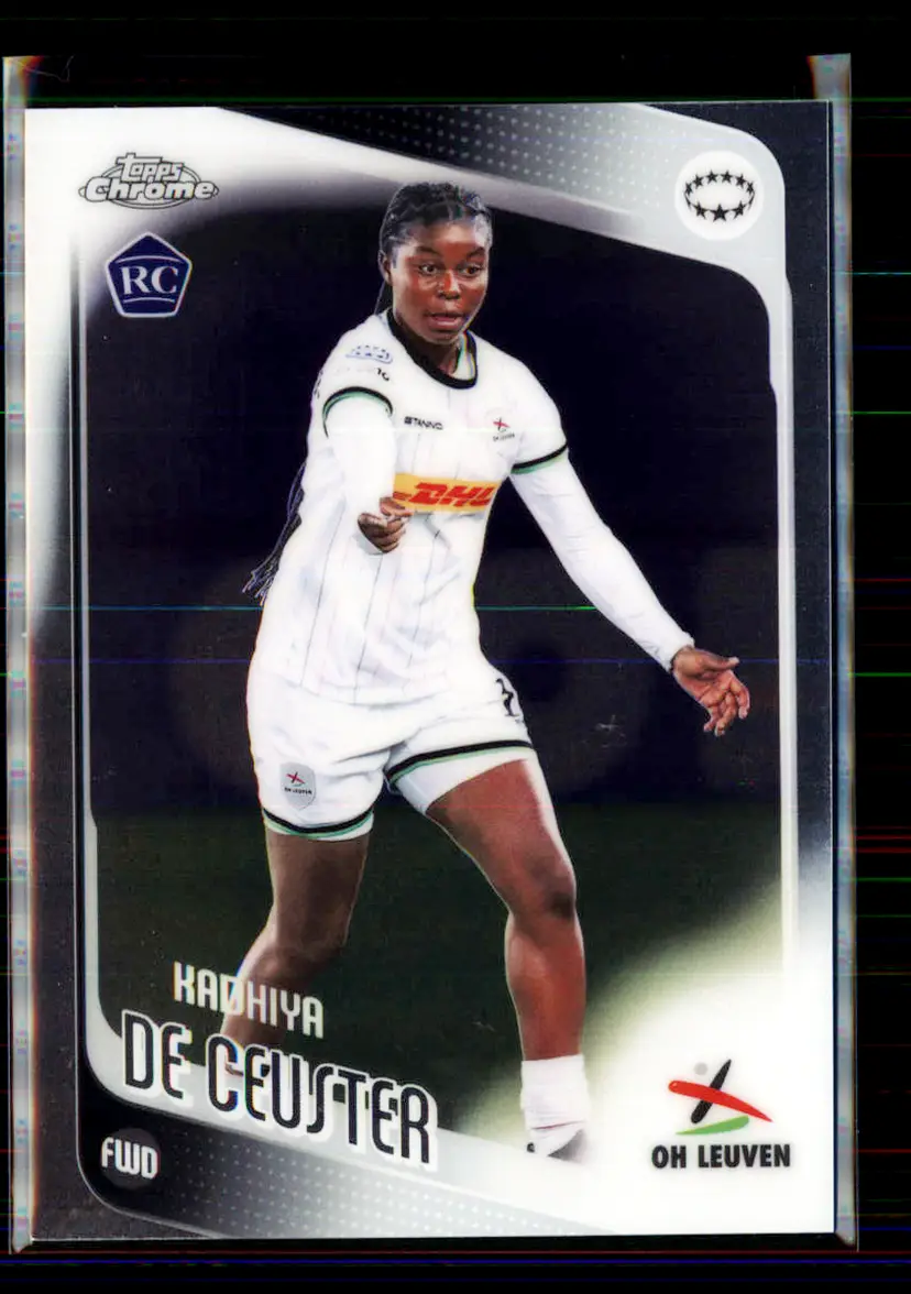 Kadhiya De Ceuster 2025-26 Topps Chrome UEFA Women's Champions League #48 - (145 - Oud-Heverlee Leuven