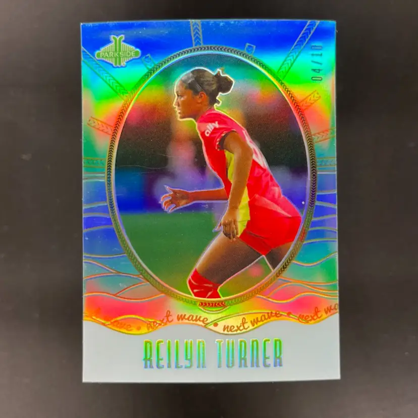 Reilyn Turner 2024 Parkside Pacific Next Wave Blue 4/10 Soccer Card