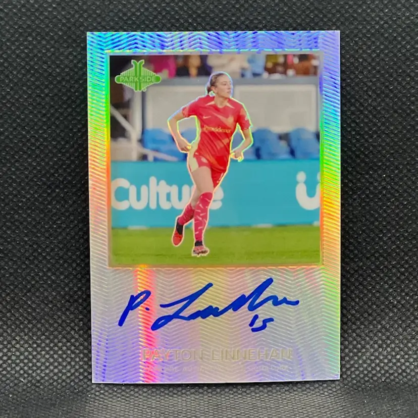 Payton Linnehan 2024 Parkside Pacific NWSL Autograph Soccer Card