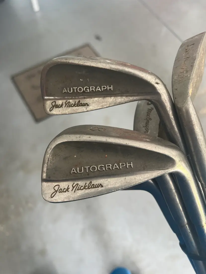 Jack Nicklaus Autograph Irons