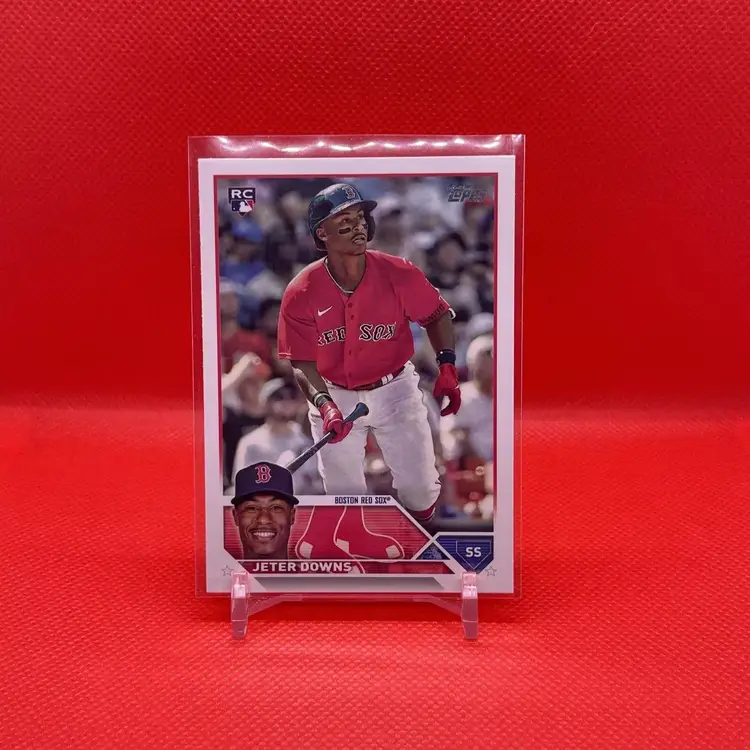 2023 Topps Series 1 #165 - (RC) Jeter Downs Red Sox
