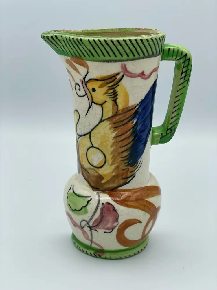 Wall Pocket With Bird Design