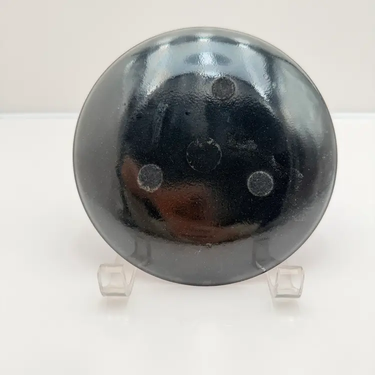 Bovano Of Cheshire Enamel On Metal Seagull Cobalt Blue Plate