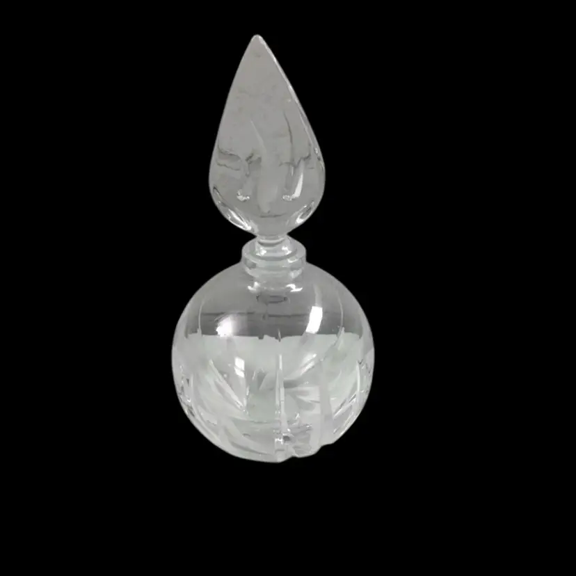 Vintage Clear To Cut Perfume Bottle ⚡️