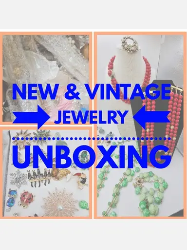 UNBOXING... Brooches & Vintage Jewelry