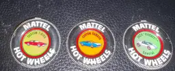 Original 1969 Mattel Hot Wheel Collector Coins