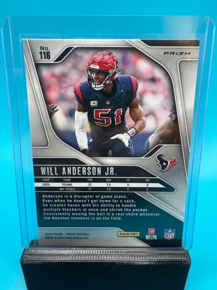 Will Anderson Prizm Disco Houston Texans