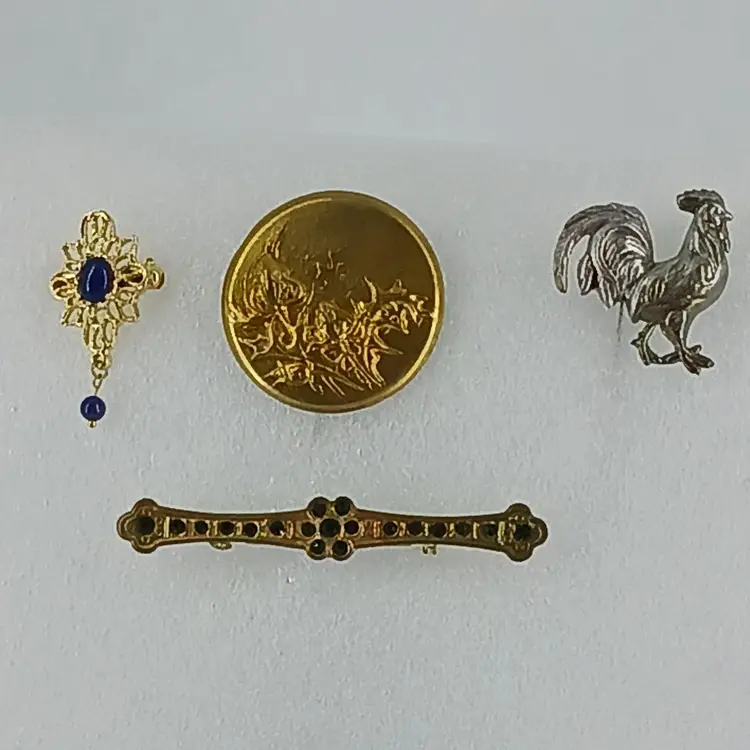 Five Brooches/Pins