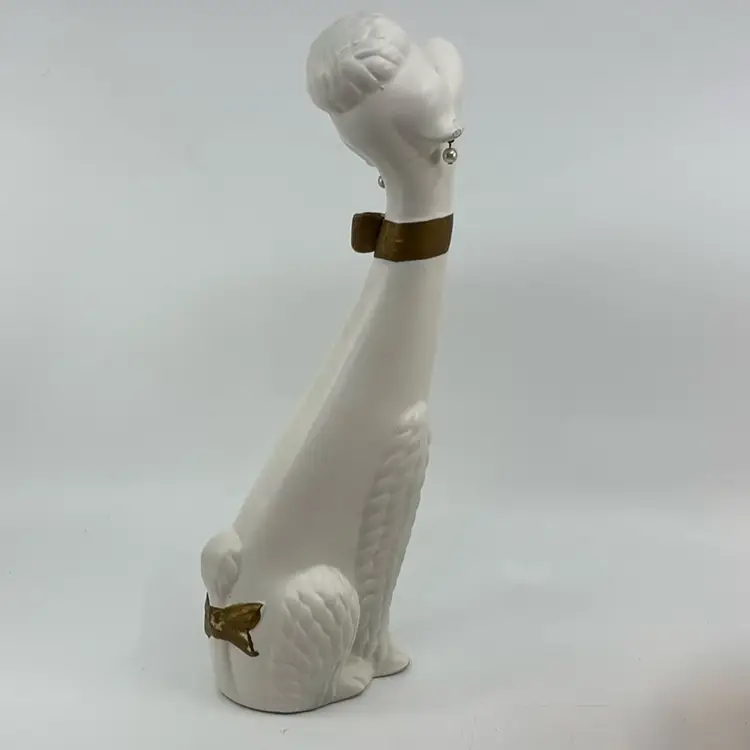 Napco Kitsch Long Neck Poodle 11.5”