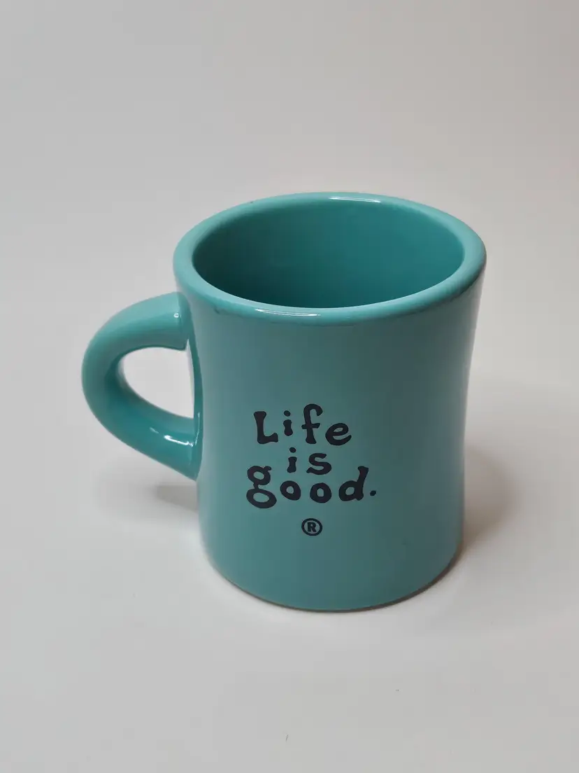 Life is Good Do What You Like Like What You Do Coffee Tea Cocoa Mug Blue
