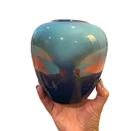 Judith Stiles Pottery Vase Pastel