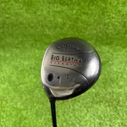 Callaway Big Bertha Titanium Driver 10° ⛳️ RCH 65W Regular-Flex Graphite Shaft Left-Handed