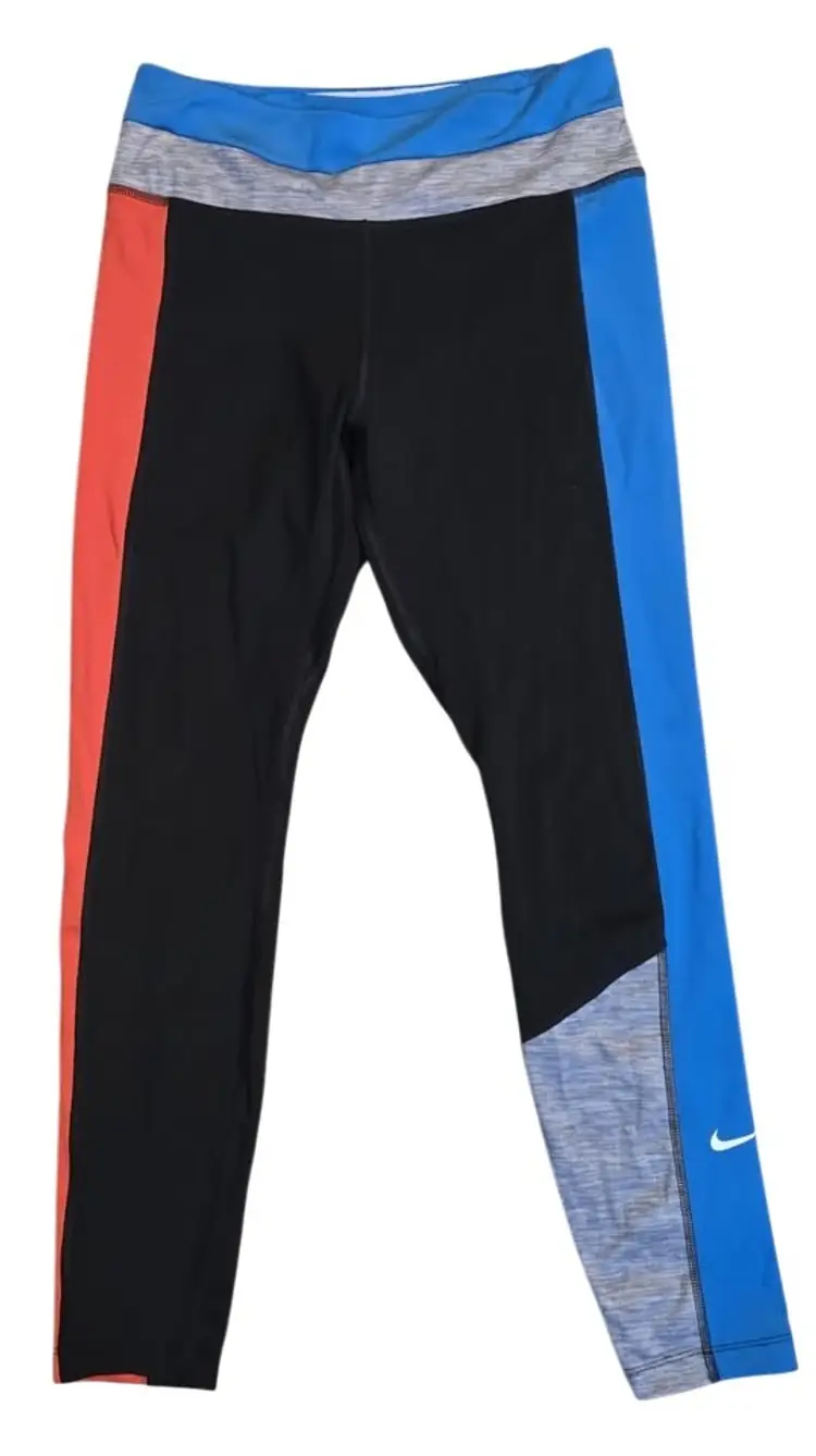 Nike Dri Fit Women's Color -Block Leggings Size Medium
