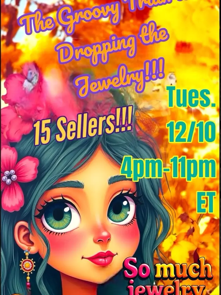 GROOVY TRAIN JEWELRY DROP