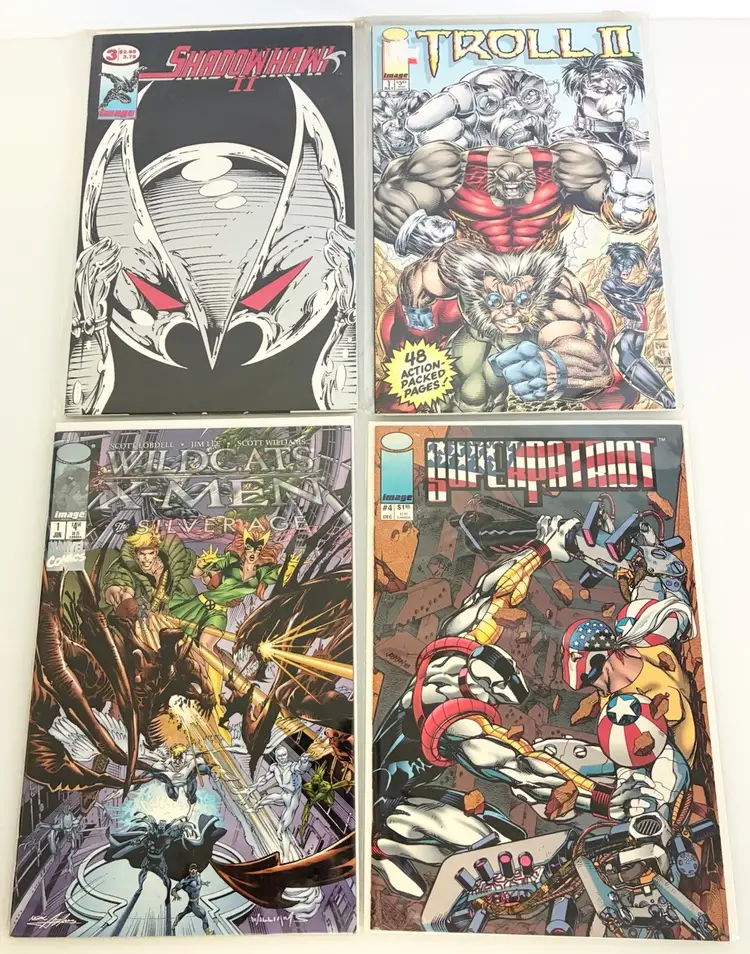 Lot of (23) Image, Valiant, Malibu Comics & Others