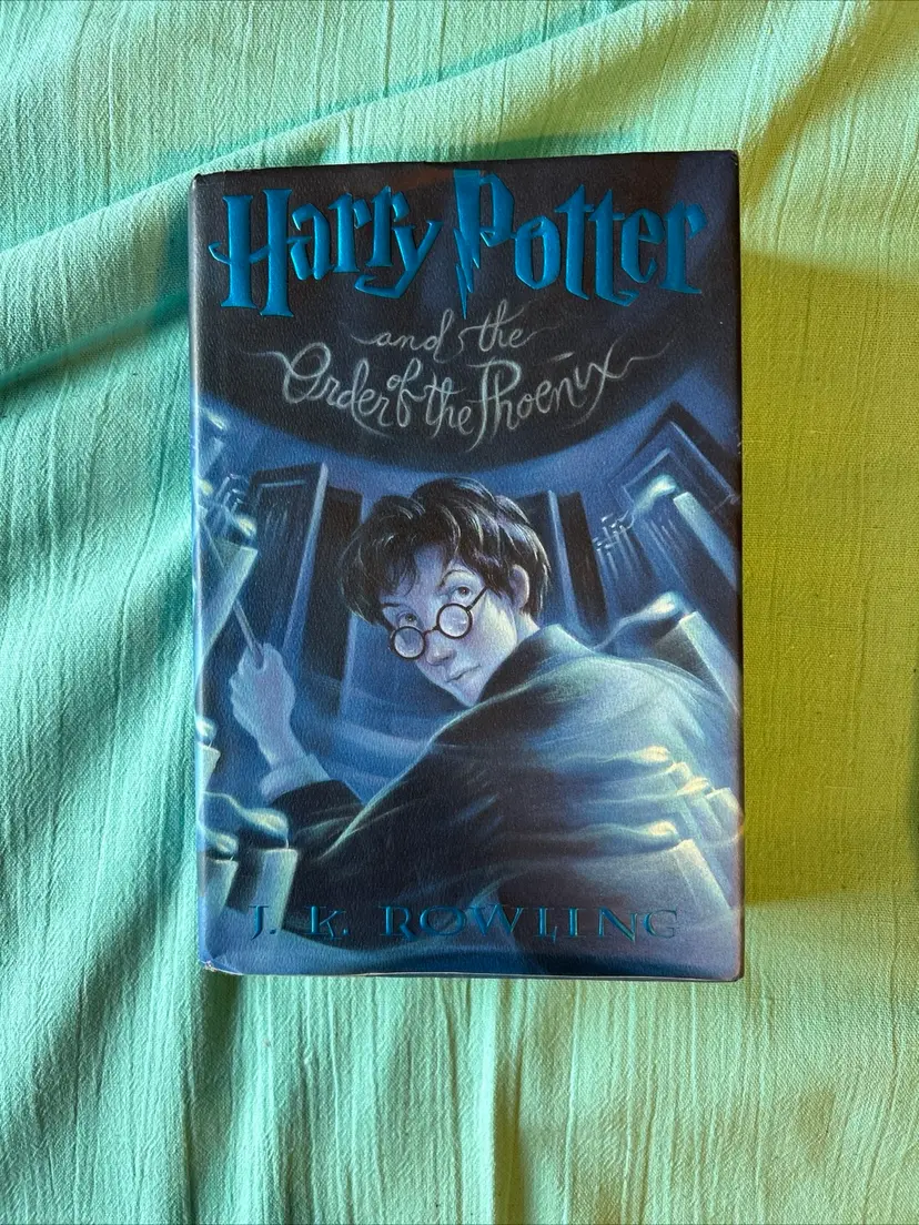 Harry Potter And the Order of the Phoenix First American Edition Print July 2003