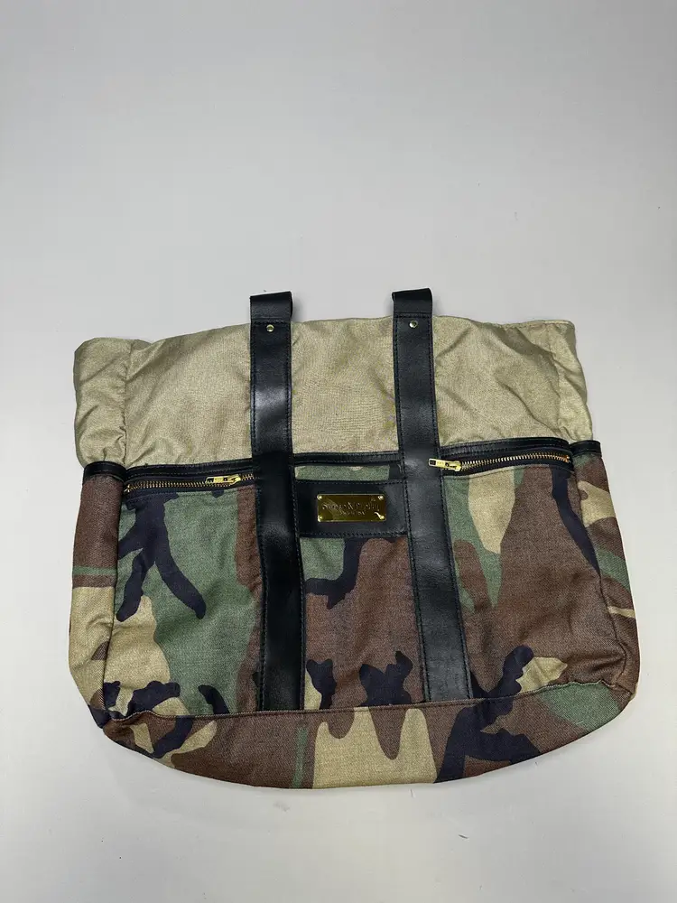 Sword and Plough Camo Tote Bag - Made in USA - camouflage 19”x13”- Zip large