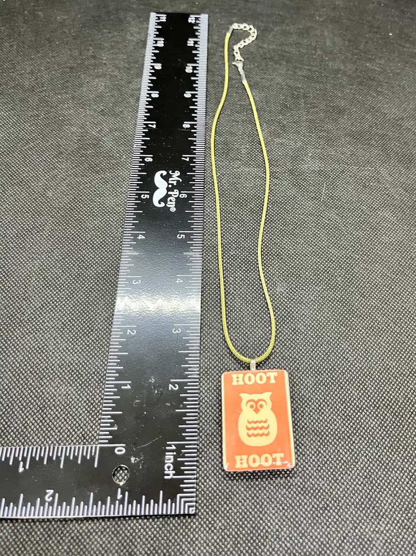 Handmade Owl Necklace 