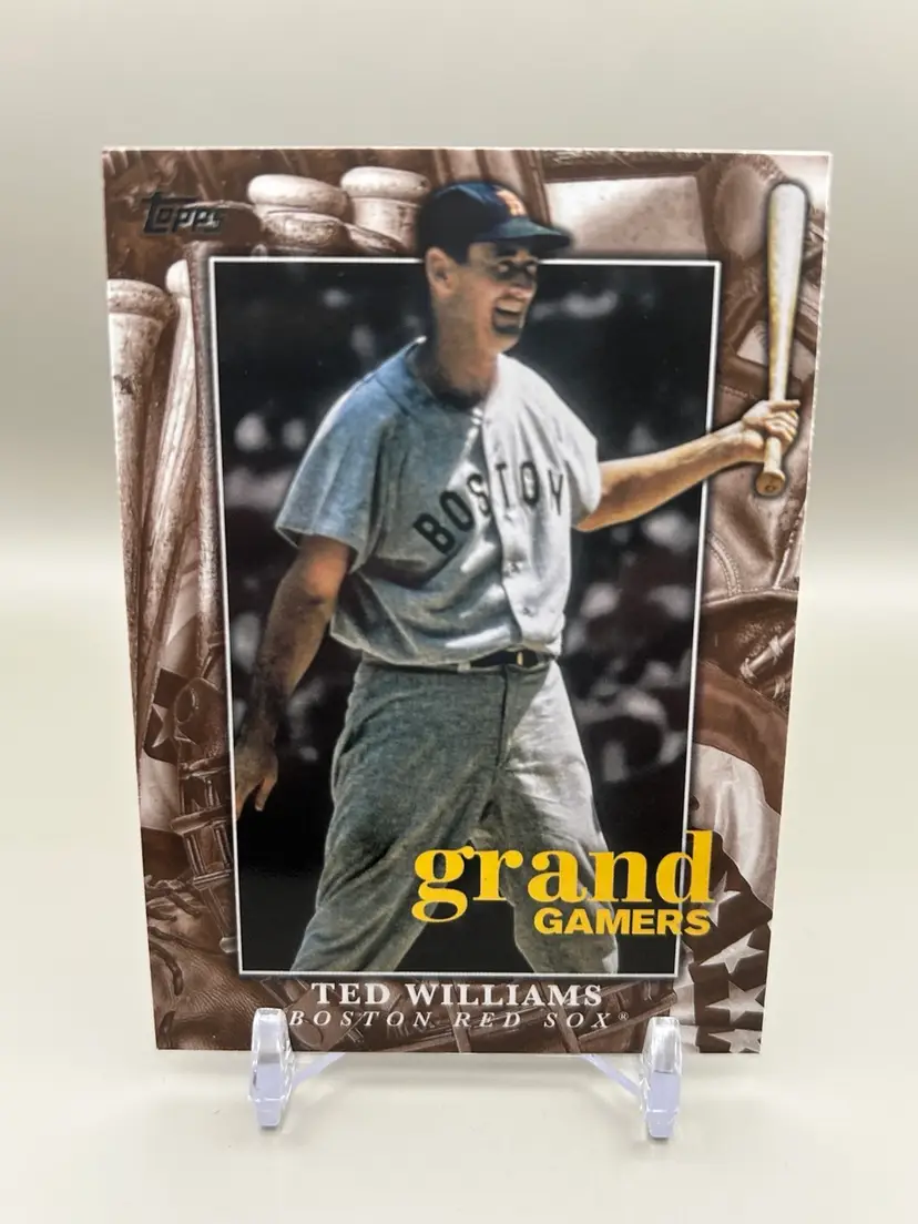 Ted Williams 2024 Topps Series 1 Grand Gamers Boston Red Sox