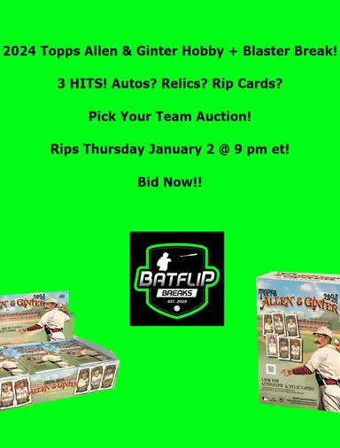 2024 Topps Allen & Ginter Hobby + Blaster Rip!