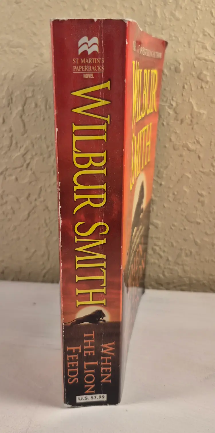When The Lion Feeds Paperback Book Wilbur Smith Best Author