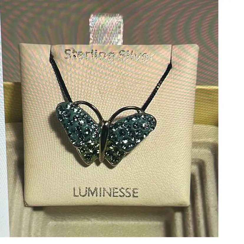 Luminesse 18” Butterfly Necklace