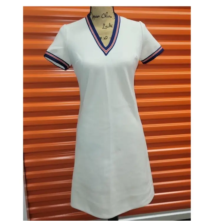 Vintage 1960’s White Tennis Dress Small