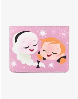 NWT Loungefly Disney Frozen Cardholder Olaf Anna Elsa