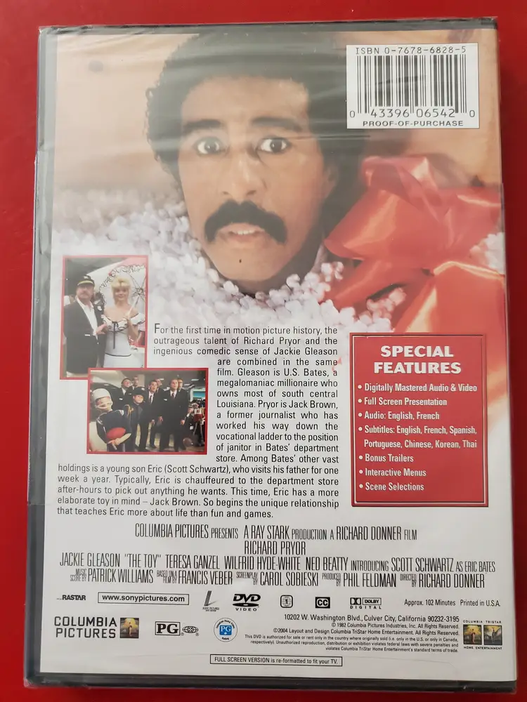 The Toy in DVD New Still sealed Rated PG