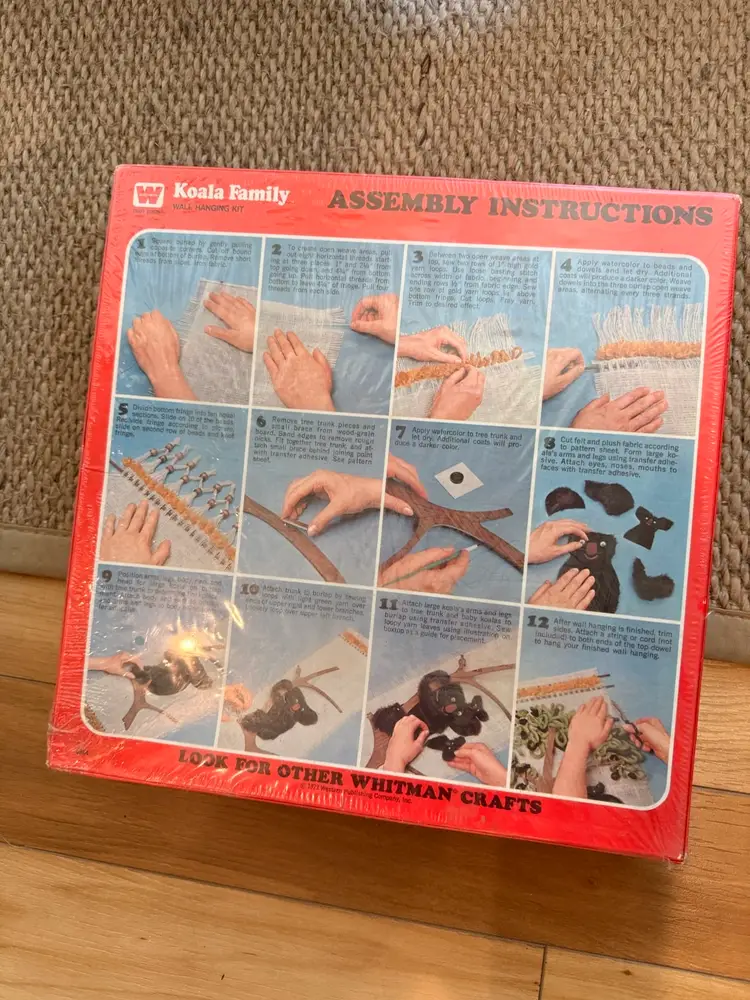 NOS Koala Wall Hanging Kit