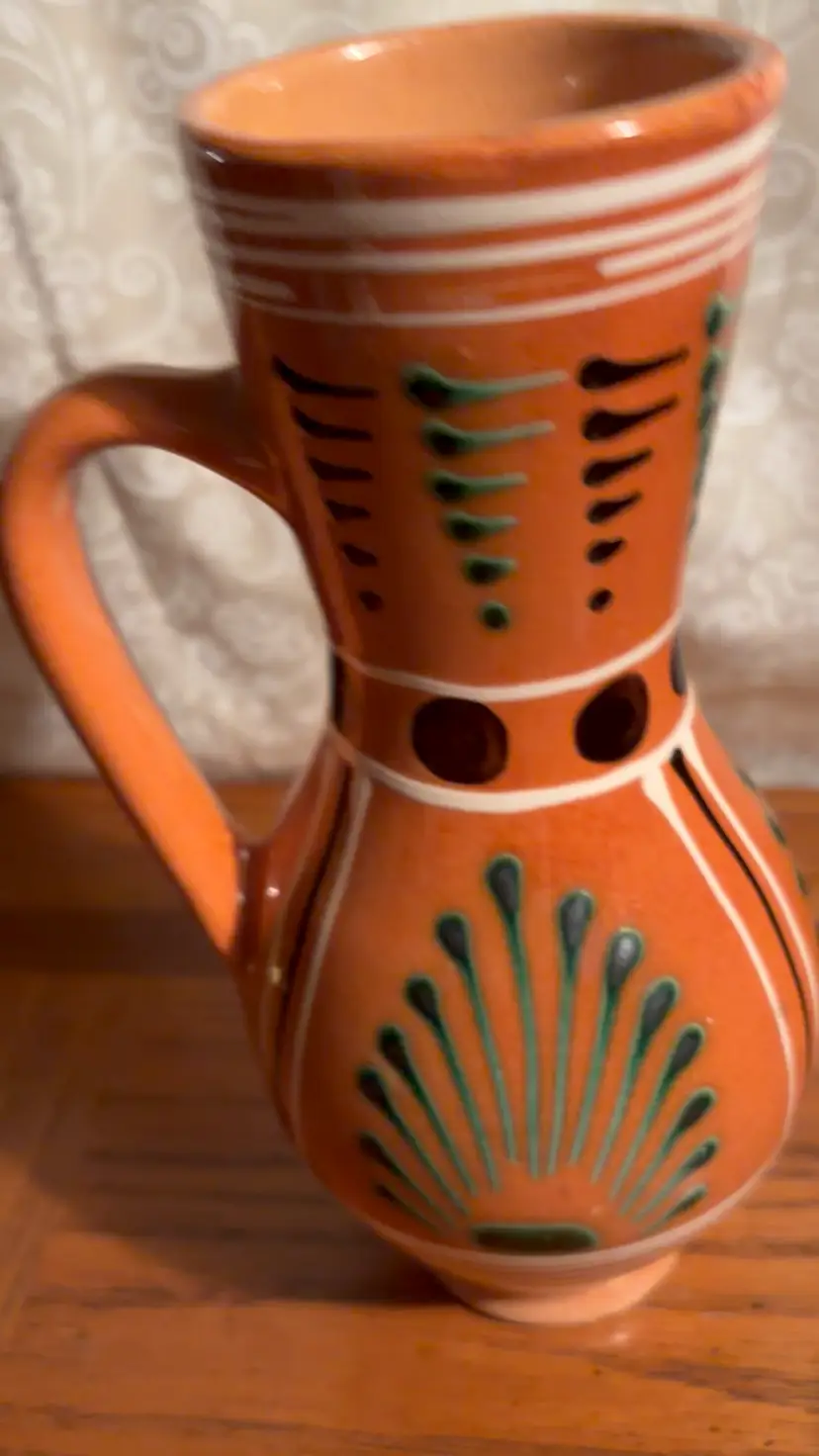 Bulgarian Troyan Red ware Pitcher/Vase
