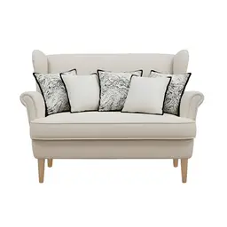 SOGA 5PC Modern Cream & Black Pillowcase Set – Abstract Minimalist Design Covers