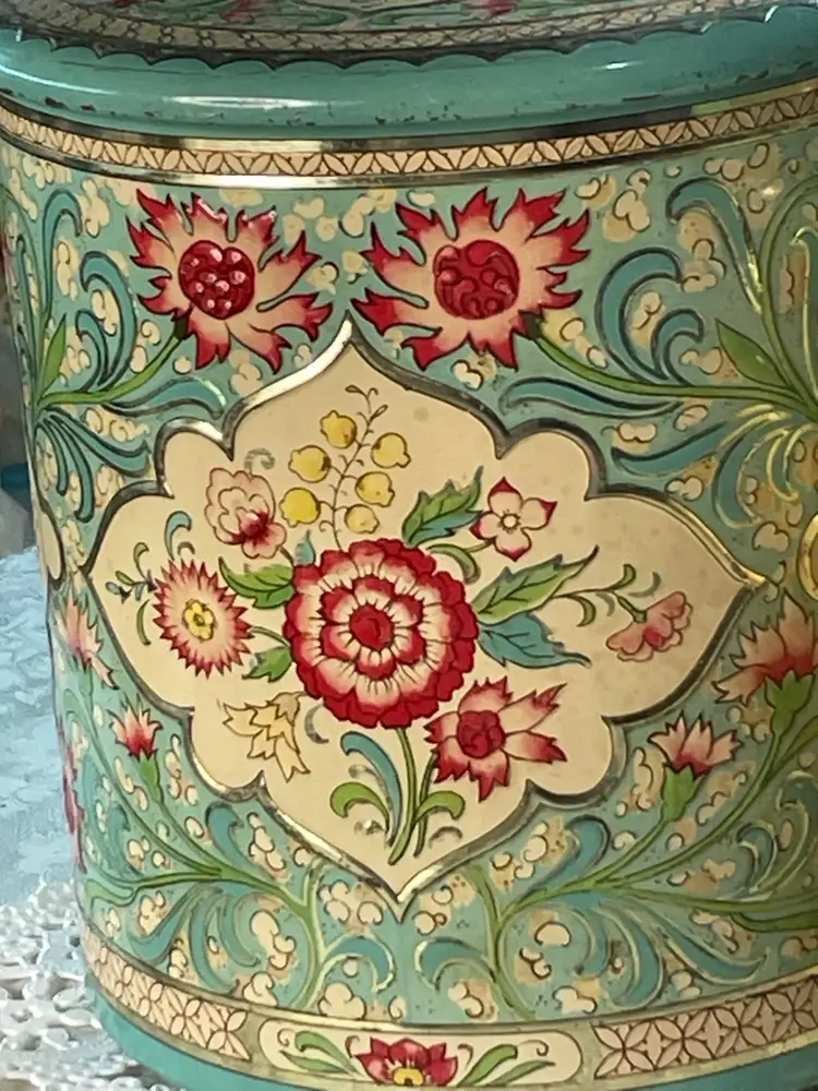 A Vintage Pair Of Lovely Tins